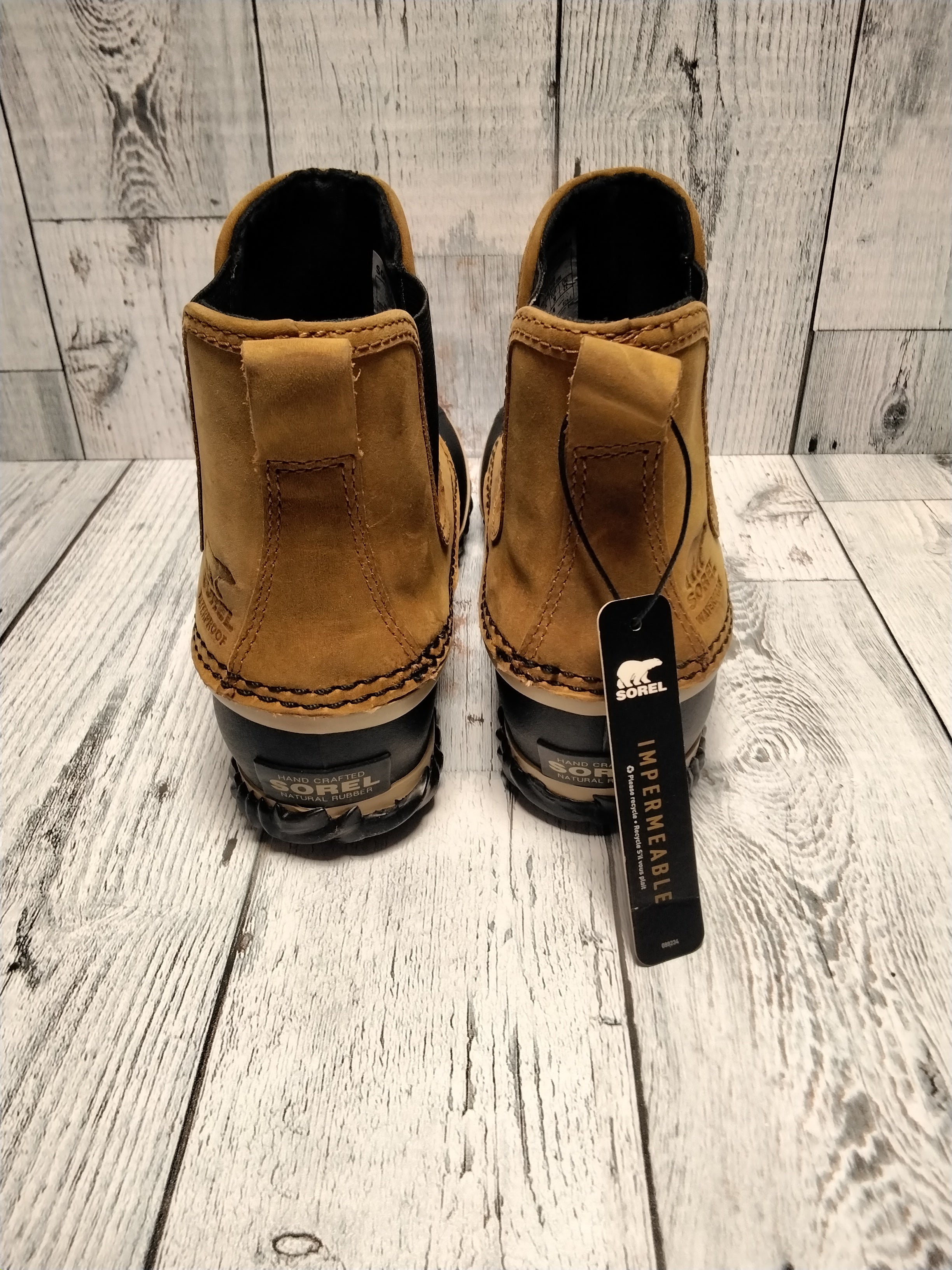 Sorel Women's Out N About Chelsea-w Cold Weather Boot, Tan/Brown, Sz 5 (7761761075438)